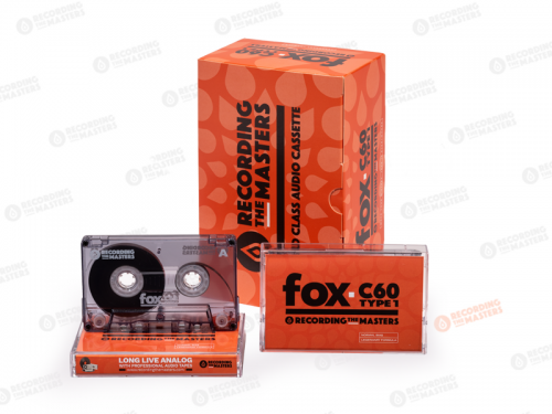 Миниатюра продукта Магнитофонная кассета FOX C60 Магнитофонная компакт кассета FOX C60 / Type I, Normal Bias - 2